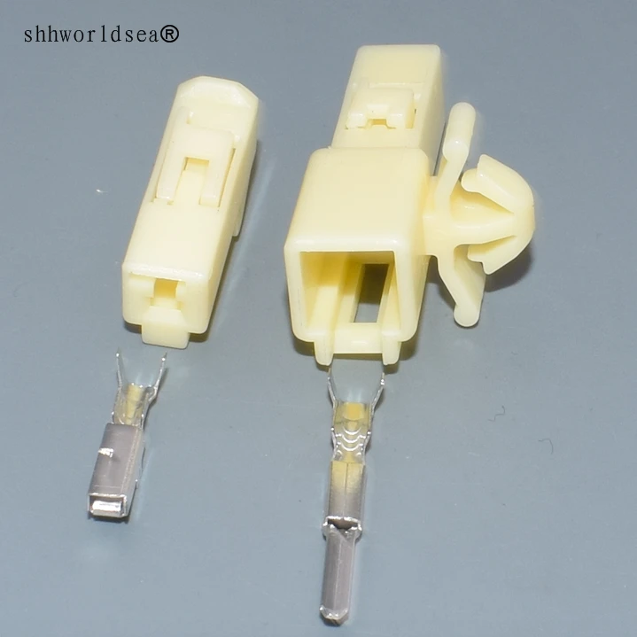 

shhworldsea 1pin 2.2mm male female Automotive Connectors Wiring Harness Connectors MG651194 MG 641199