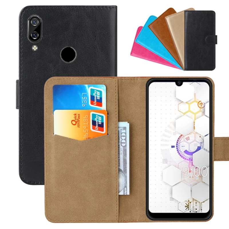 Luxury Wallet Case For BQ 6040L Magic PU Leather Retro Flip Cover Magnetic Fashion Cases Strap