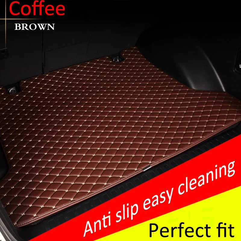 car Trunk mats for Mercedes Benz W203 S203 CL203 W204 S204 C204 W205 S205 C class C180 C200 C300 car styling liners