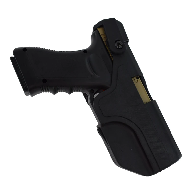 

Glock 17 19 22 23 31 32 Gun Carry Belt Holster Quick Release Shooting Pistol Gun Holster Right Hand Black Color