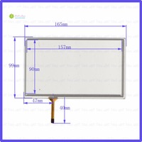 7inch 4 lins Touch Screen For GPS CAR this is compatible  165mm*99mm sensor glass  this's compatible Freeshipping  165*99