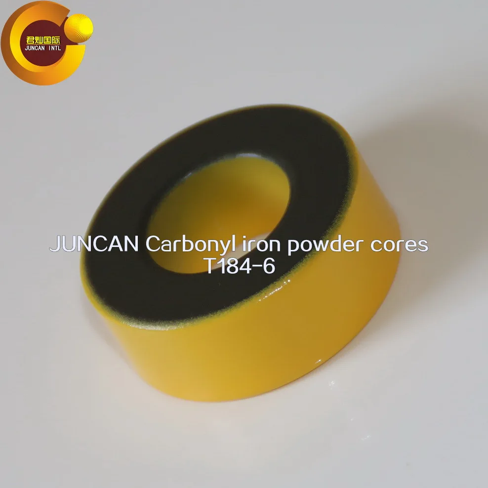 T184-6 low loss iron core Magnetic cores