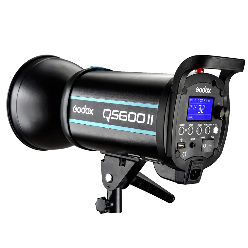 2x Godox QS400II QS600II QS800II QS1200II 2.4G ไร้สาย X1T เครื่องส่งสัญญาณสตูดิโอ Strobe Flash Light ชุด Softbox Lighting Kit
