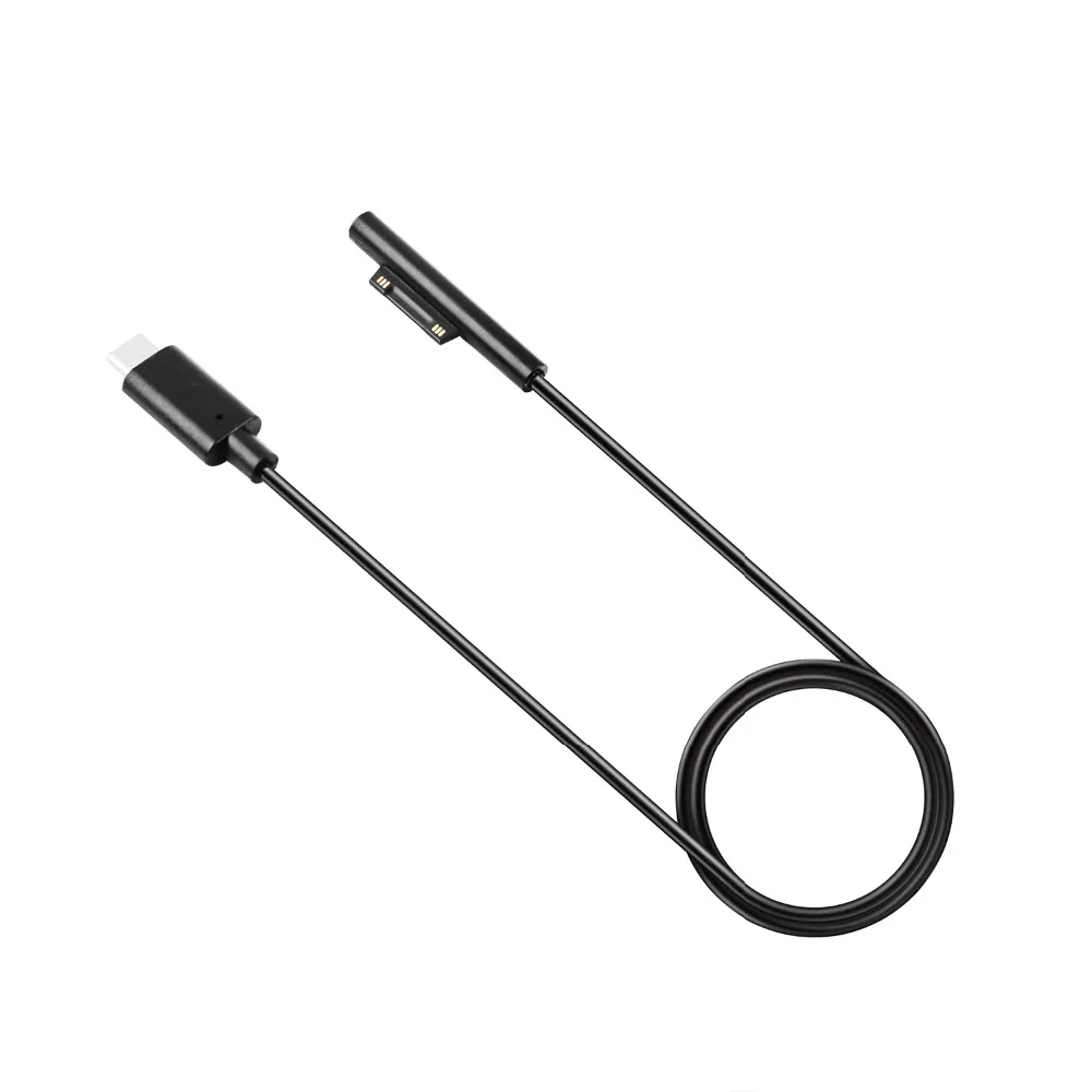 USB typu C zasilacz ładowarka Adapter ładowania kabel dla Microsoft Surface Pro 6/54/3 150 cm ww0823