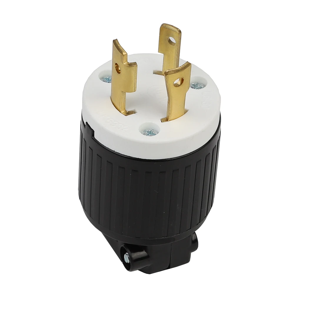 NEMA L6-30P American standard 3pin male self-wiring plug,NEMA L6-30P US Standard Industrial Level Plugs,30A 250V