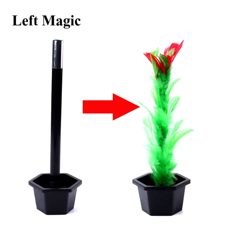 1 Set Magic Wand To Flower Magic Trick Easy Magic Tricks Toys For Adults Kids Show Prop Toys For Boys Fun For Children Gift