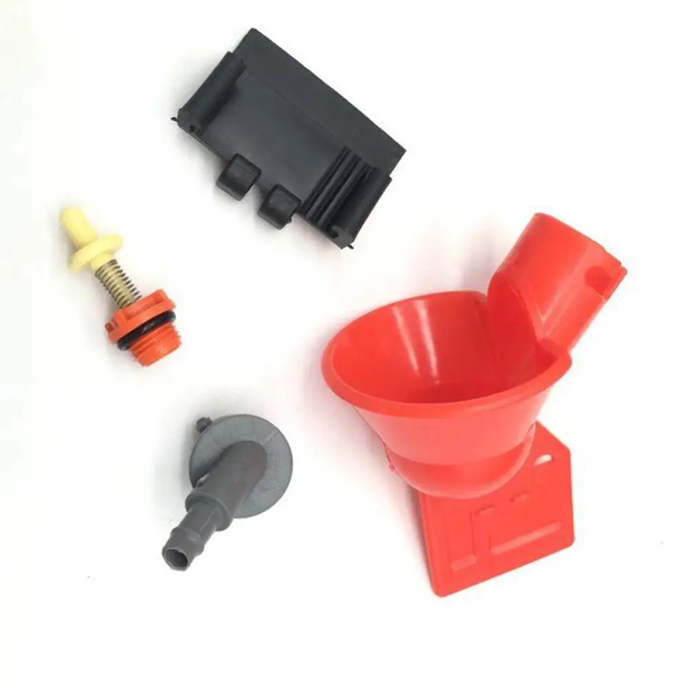 10 pcs Quail Waterer Animal Feeders Automatic Bird Coop Feed Poultry Chicken Fowl Drinker Water Drinking Cups
