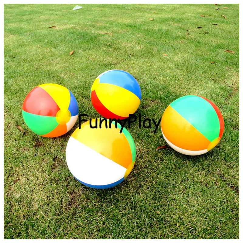 Pelota de agua inflable para bebés y niños, pelota de playa de pvc para jugar en la piscina, pelota de natación contra salpicaduras, 23cm-30cm, novedad