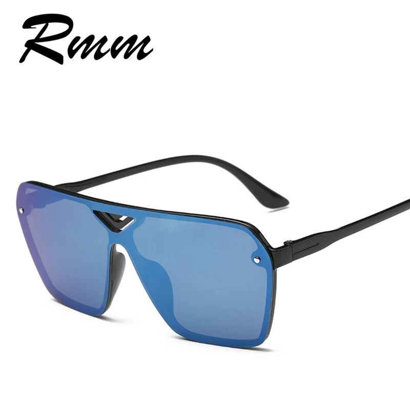 Newest RMM brand cool New square unisex sunglasses Color film reflector women sunglasses men sunglasses glasses UV400