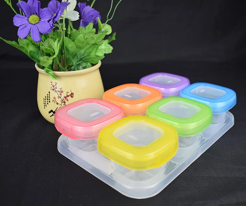 

Портативная коробка для хранения детских продуктов, коробка для закусок, дозатор молока и порошка для младенцев, контейнер, штабелируемые чашки для кормления, без БФА