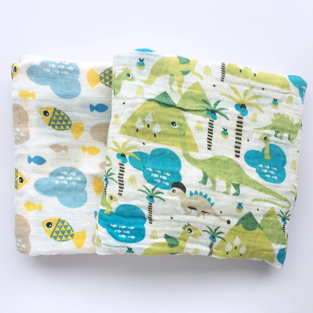 

Muslin Cotton Baby Swaddles Print Muslin Baby Blankets Bedding Infant Swaddle Towel For Newborns Swaddle Blanket