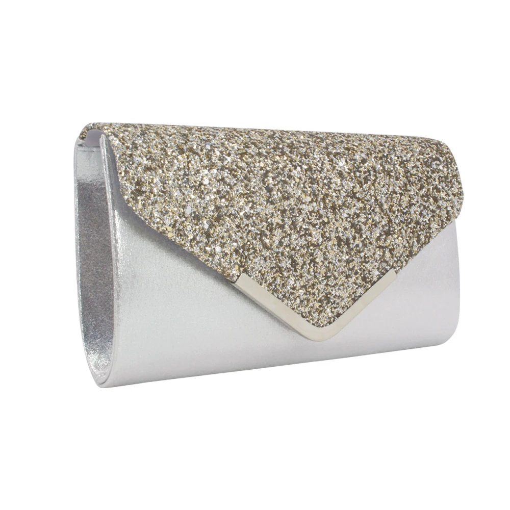 Rhinestone SequinClutch Bag luksusowa torba diamentowa diamentowa torebka damska projektant satynowa luksusowa srebrna kopertówka wesele