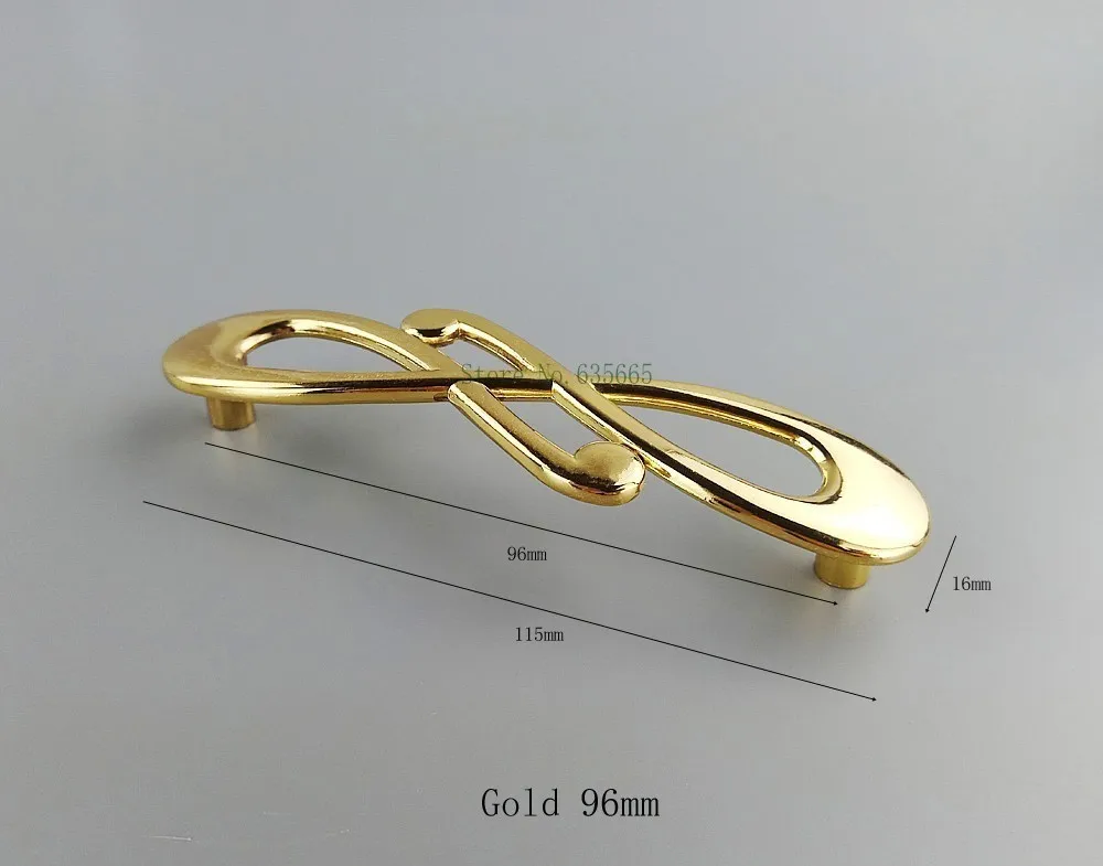 Modern Art Gold Chrome Furniture Handle Kitchen Cabinets Drawer Wardrobe Cupboard Pull Door Knob Dressing Table Shoebox Handles