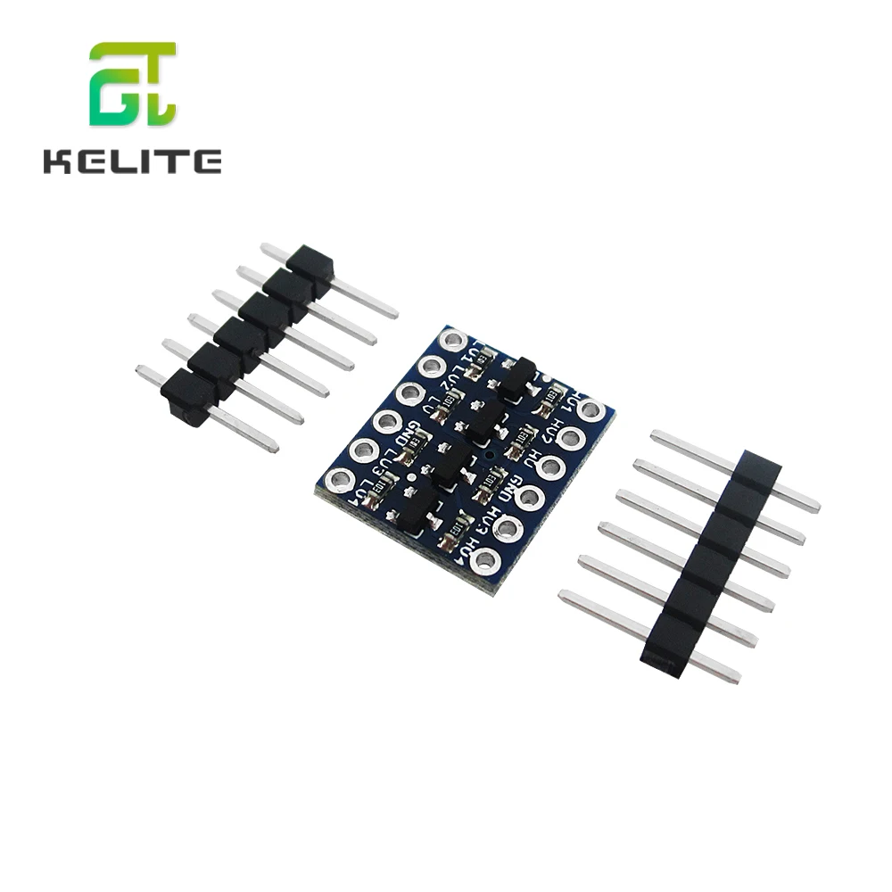 

10pcs/lot 4 channel IIC I2C Logic Level Converter Bi-Directional Module 5V to 3.3V