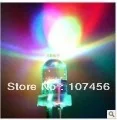 

10000pcs 5mm RGB 7 color fast flash LED light-emitting diode (LED) fast shipping 5mm water clear led lamp