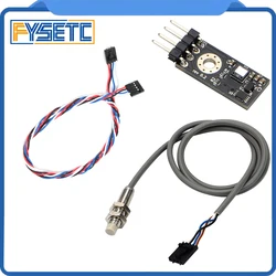 1Set Prusa i3 Laser Sensor 3D Printer Filament Sensor Detect Stuck Filament With Cable And PINDA V2 Sensor Kit For Prusa i3 MK3