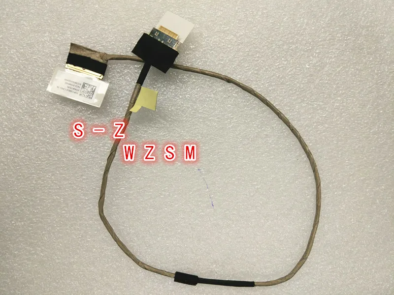 

WZSM NEW 30Pin LED LCD Screen LVDS Video Cable For Toshiba Satellite L40 L40D L40D-B C40-B Laptop P/N: CASU-1A 1422-01RM000