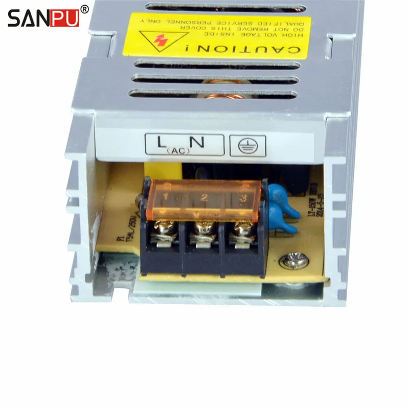 SANPU SMPS 150w LED Driver 12v ac 220v 230v to dc Lighting Transformer Constant Voltage Switching Power Supply 12a Aluminum Case