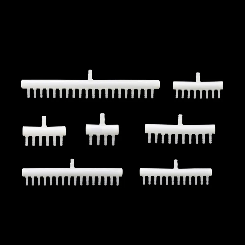 8mm do 4mm kolczasty wąż splitter nawadnianie rura hydrauliczna montaż akwarium wąż wspólne rury Adapter 1 Pc