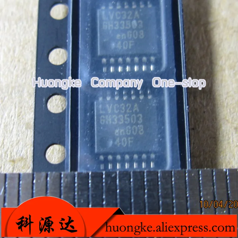 10PCS/LOT 74LVC32APW  74LVC32A TSSOP-14 IC D-TYPE POS TRG SNGL 14TSSOP mark LVC32A SMD