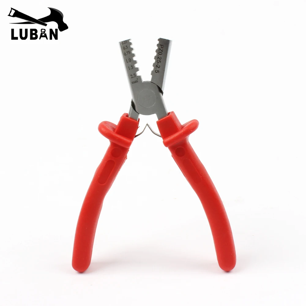 High Quality PZ 0.25-2.5 GERMANY STYLE CRIMPING PILER FOR Terminal 0.25-2.5mm2 CRIMPING PLIERS Crimping Tools