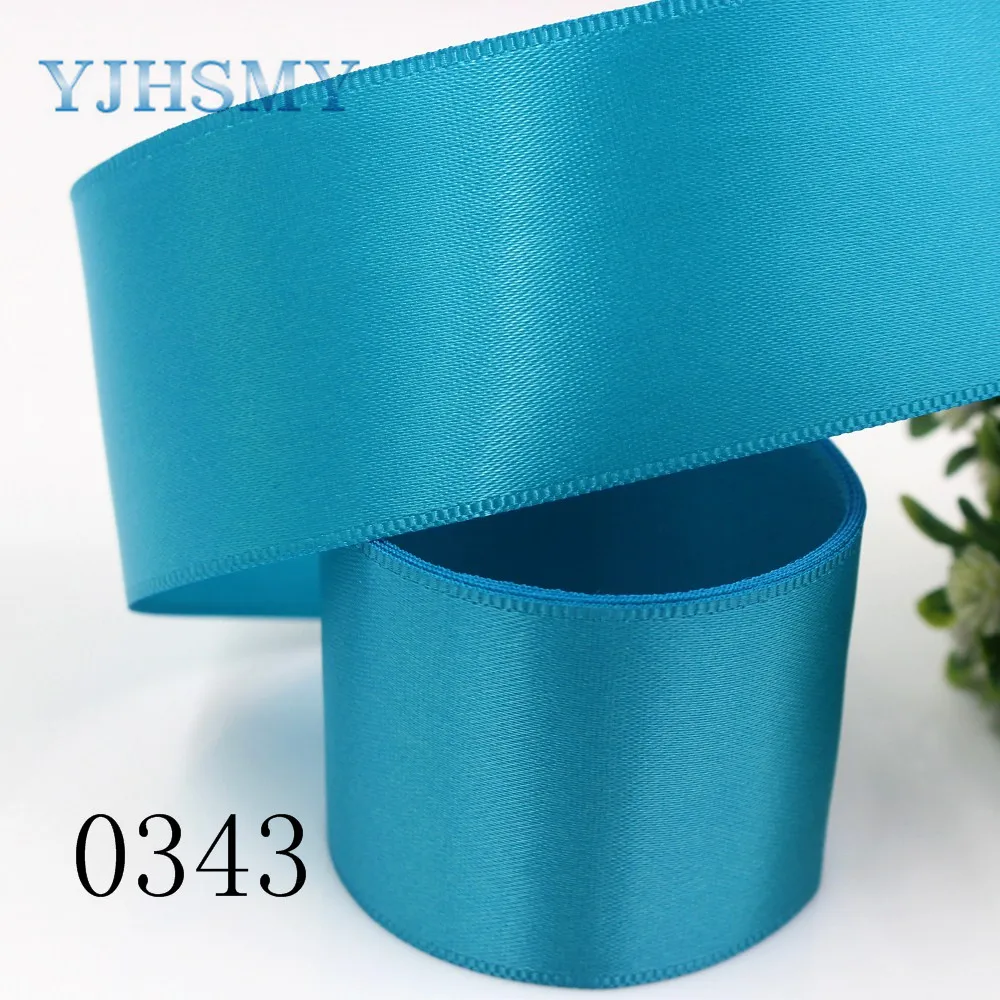 YJHSMY,J-18410-D38MM,38 mm 5 Yards Solid color Satin Ribbon,Wedding decorative ribbons,gift wrap,DIY handmade materials