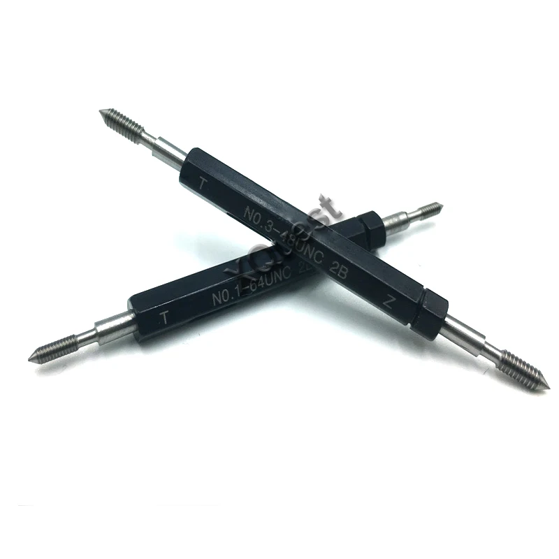 Imagem -04 - Unificado Fine Thread Plug Gauge Unf080 172 264 448 6-40 836 10-32 1228 Gage Rosca Unc 4-20 Unificado 1618 8-16