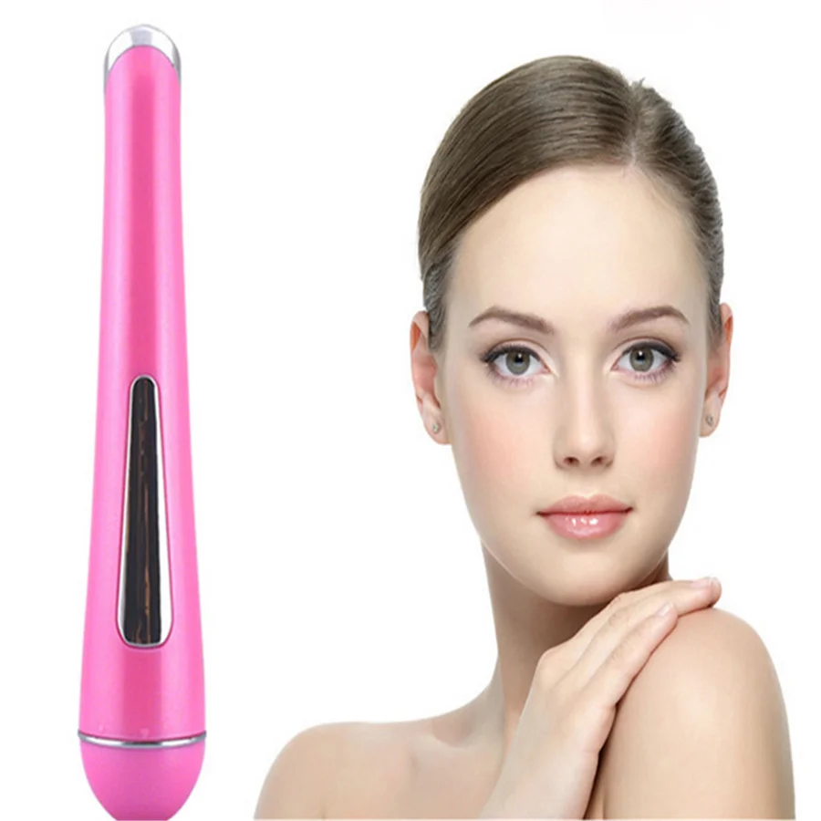 Draagbare Trillingen Anti-Rimpel Eye Massager Led Photon Acne Rimpel Verwijderen Gezicht Lifting Galvanische Gezichtsverzorging Beauty Tool