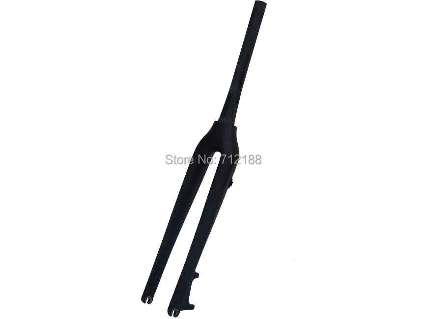 FK-010  : Carbon Matt Cycling Mountain Bike Tapered Fork 1 1/8