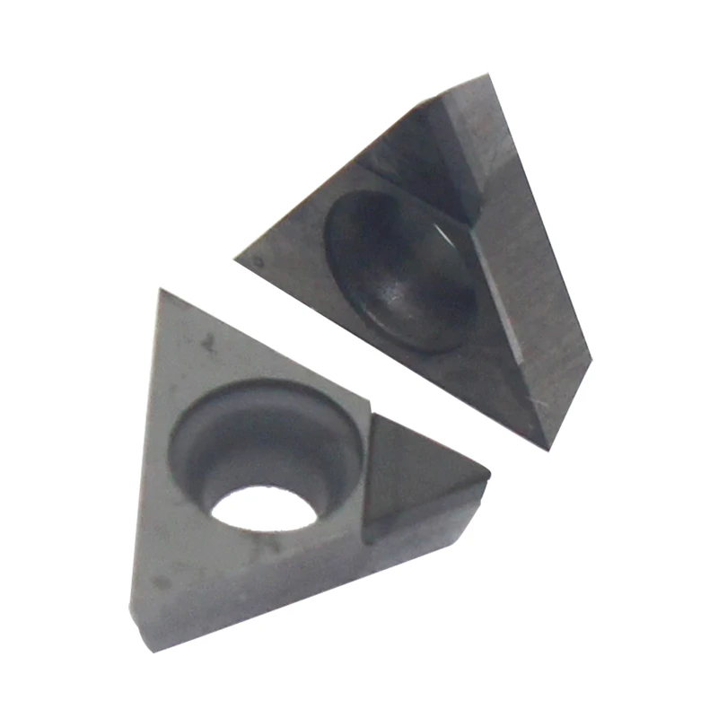 TCGT080202 2pcs PCD cnc carbide turning inserts blade for cutting high hardness materials use boring bar cnc machine