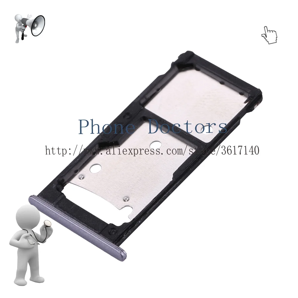 For Huawei Ascend XT2 H1711 TOR-A1 Sim Card Tray Micro SD Card Holder Slot Adapter Parts Sim Card Adapter Tracking Number