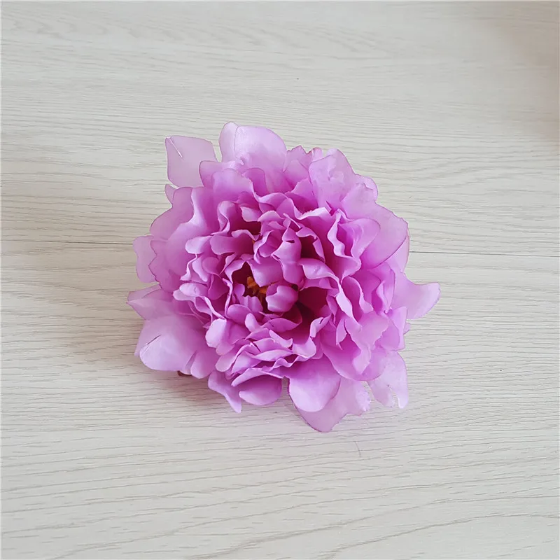 2PCS 12COLORS Artificial Silk Peony Flower Heads For DIY Wedding Wall Arch Background Party Decoration Supplies Home Decorations