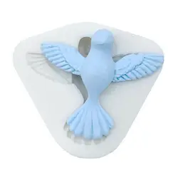 Cake Tool 1 pc Dove Pigeon Bird Of Peace Silicone Mold Sugarcraft Chocolate Fondant Tool Sugarcraft Mould