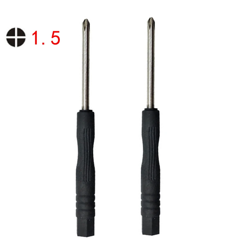 5pcs Mini 1.5 2.0 3.0 Micro Cross Phillips Flat Screwdriver For MobilePhone PC Repair Tool