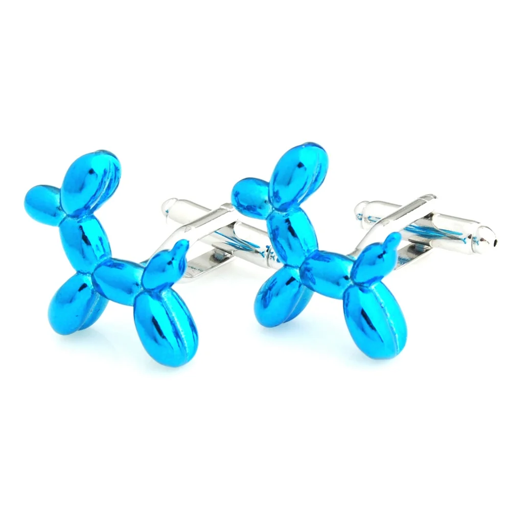 YH-1926 Novelty Balloon Dog,Pig,Koala,Fish Animal Cufflinks- Factory Direct Wholesale