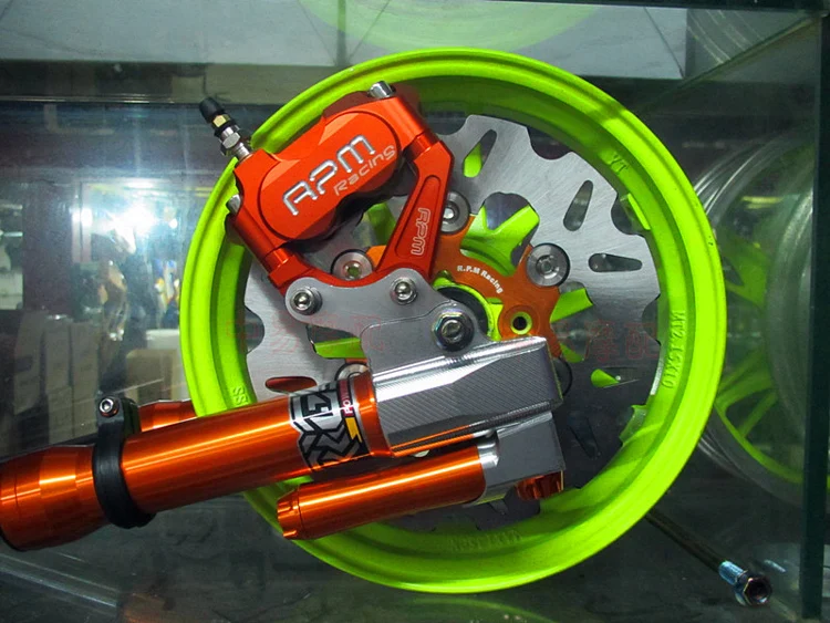 Pinza de freno para motocicleta Yamaha Aerox Nitro BWS 100 JOG 50 rr RPM, soporte adaptador de bomba de freno, disco de freno de 200mm/220mm