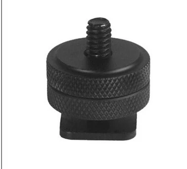 Gratis Ongkir จำนวน1/4 "-20สกรูขาตั้งกล้องแฟลชรองเท้าร้อน Mount Adapter ขาตั้งกล้องสำหรับ Photo Studio อุปกรณ์เสริม YONGNUO GODOX