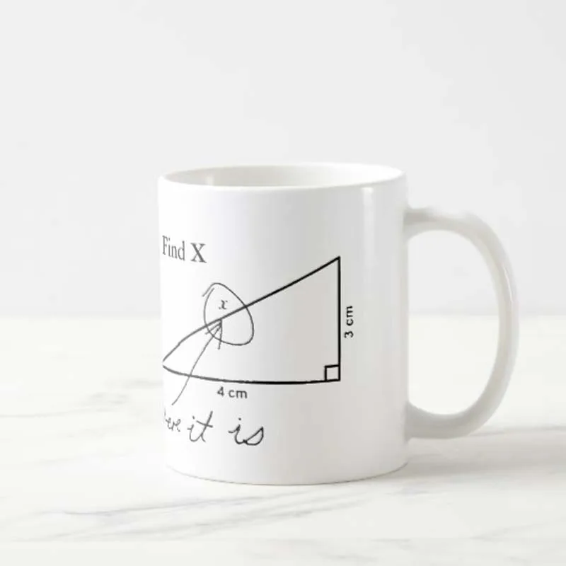 Find  funny Math Test Coffee Mug Teacher Tea Cup Sweet Funny Mugs Cups for Girlfriend Boyfriend Novelty Valentine Colleague Fam