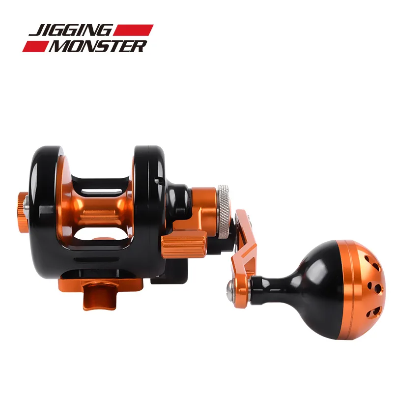 

new arrive 8+2BB 6.0:1METALOID full metal heavy-duty trolling drum / jigging trolling /fishing iron sea fishing wheel high speed