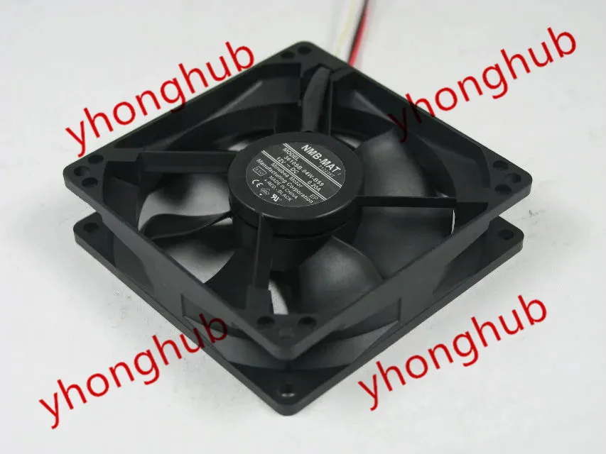 

NMB-MAT 3610SB-04W-B59 E50 DC 12V 0.20A 90x90x25mm Server Cooling Fan