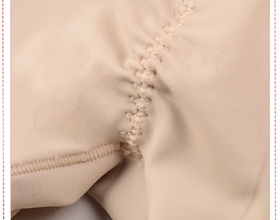 Figurformende Unterwäsche für Damen aus Spandex mit langen Ärmeln, Unterbrust-Shapewear in Übergrößen, schlankmachende Unterwäsche – Detail 7