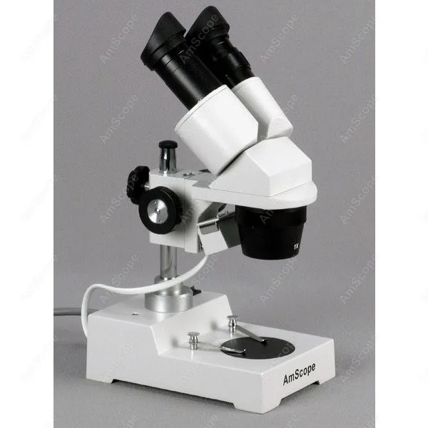 Sharp Stereo Microscope-AmScope Supplies Sharp Stereo Microscope 5X-10X-15X-30X