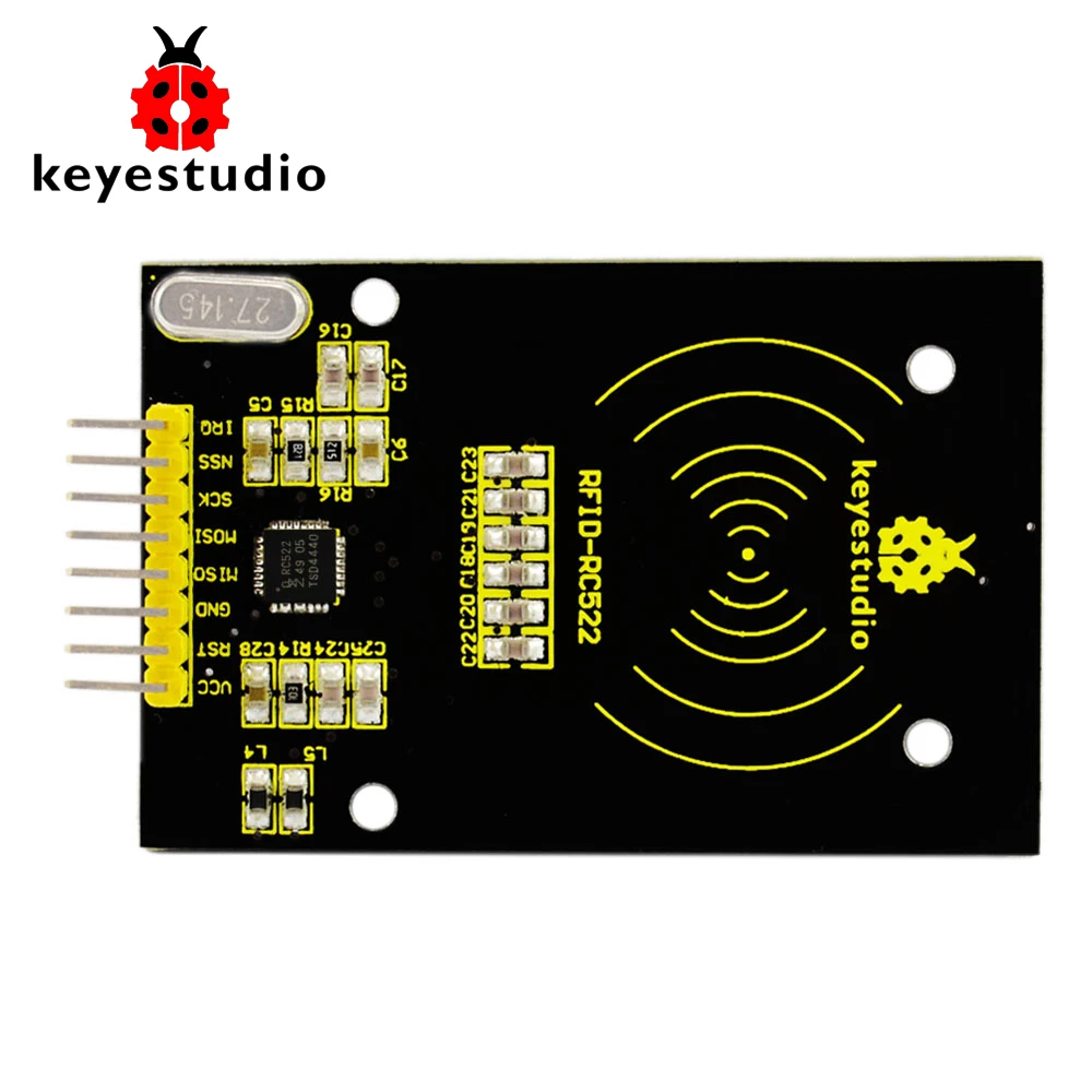 Moduł Keyestudio RC522 RFID (oryginalny chip) do projektów programowania DIY Arduino UNO R3
