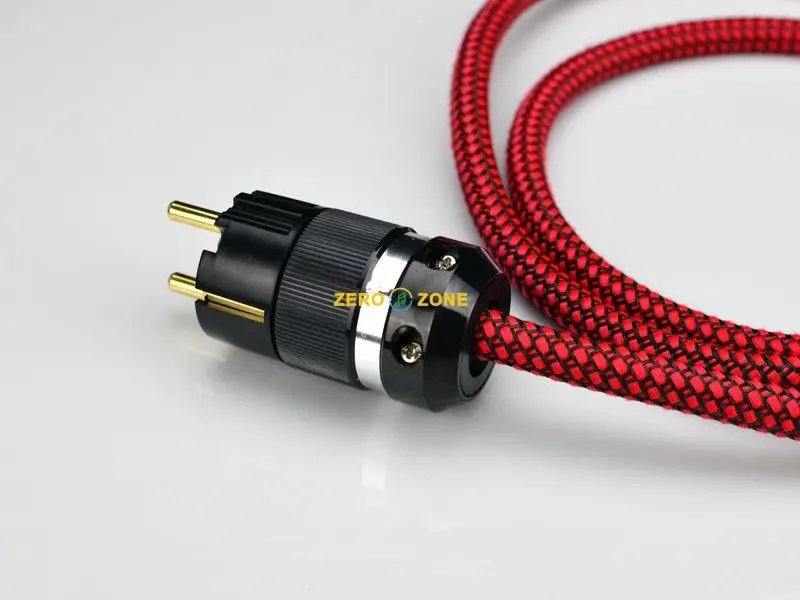 

ZEROZONE 1.5M Switzerland Gotham audiophile Power Cable with EU standard plug L8-4