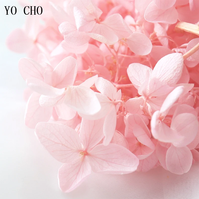 YO CHO  Fresh Preserved Hydrangea Flower Head   Natural Dry Flower Box   Valentine's Day DIY Gift   Wedding Decor  20g