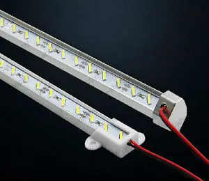 50 X 72 LED 7020 Strip Grill Lights BAR V U Groove Hard Rigid FOR Jeweler Showcase