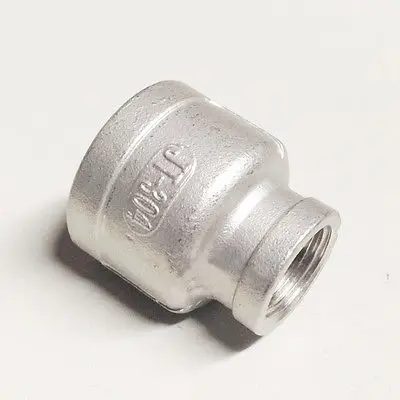 

1" BSP to 1-1/2" BSP Female Thread 304 Stainless Steeel Concentric Reducer Connector Pipe Fitting water air oil