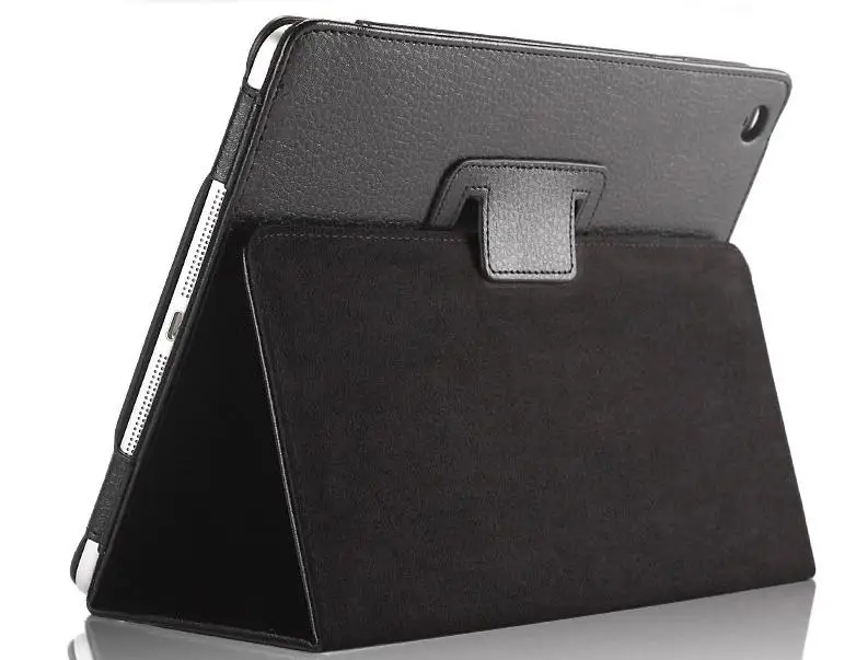 

Fold Leather Case For Ipad 5 Air 1 Stand Case Shockproof Anti-Dust Black White Blue Red Purple Brown