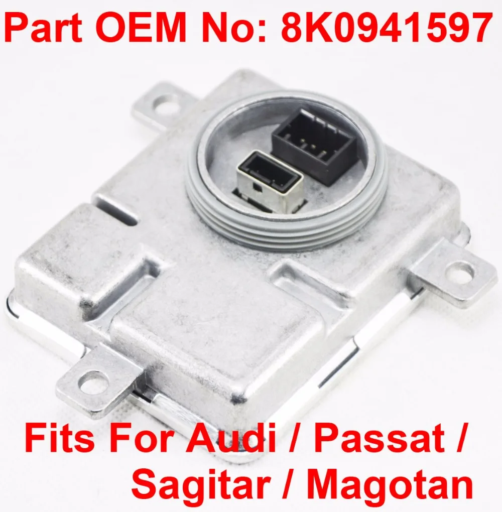 1PCS 12V 35W D3S D4S OEM HID Xenon Headlight Ballast Module Control Unit Car Part Number 8K0941597 Fits For Audi Passat Sagitar