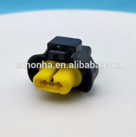 

2pin fog lamp auto wire electrical female cable connector ST090521-01